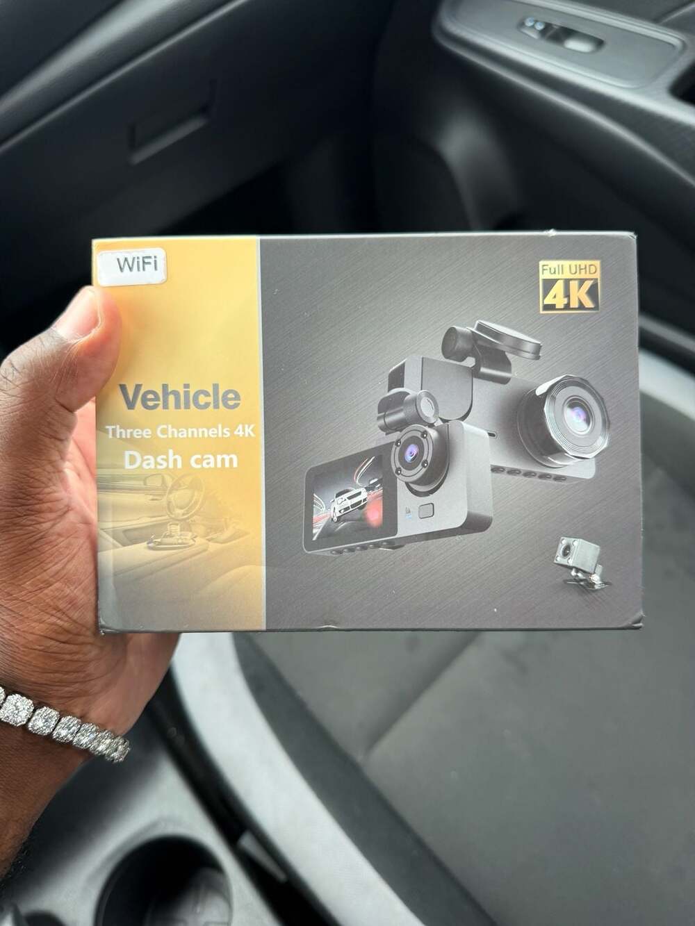 Vehicle Three Channels 4K Dash Cam